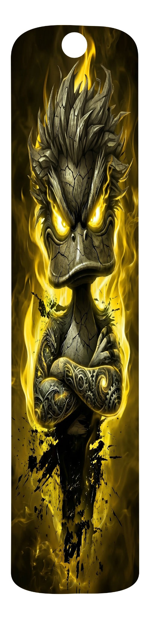 Flammen-Ente Gold