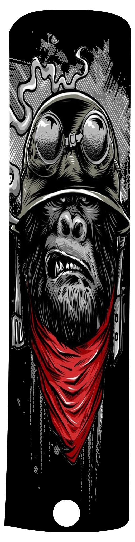Gorilla Helm Schwarz