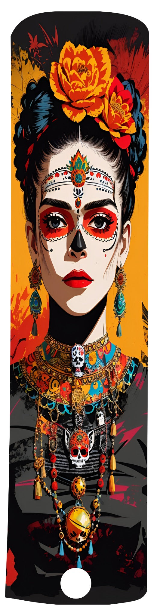 La Catrina Orange-Gold